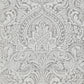 Buy 4019-86443 Lustre Artemis Silver Floral Damask Silver A-Street Prints Wallpaper