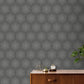 Order 4020-50609 geo textures dark grey advantage Wallpaper
