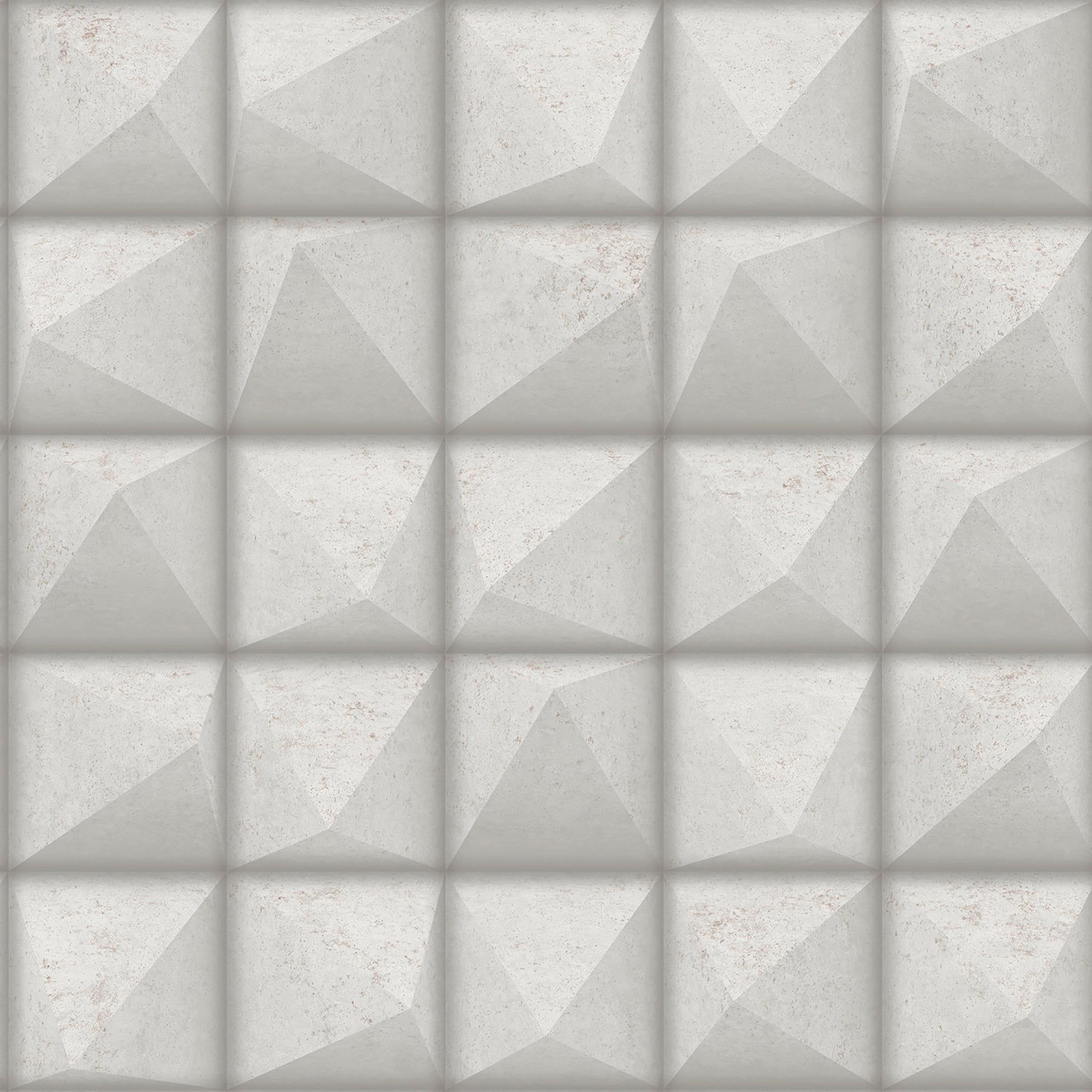 Save 4020-78609 Geo & Textures Dax Grey 3D Geometric Grey by Advantage