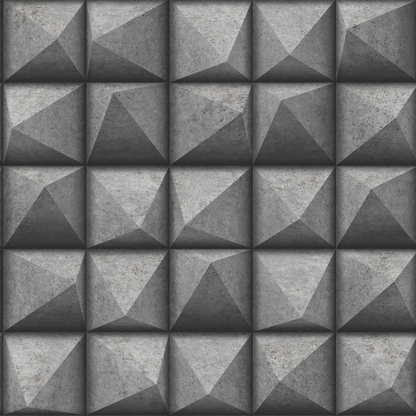 Acquire 4020-78619 Geo & Textures Dax Black 3D Geometric Black by Advantage