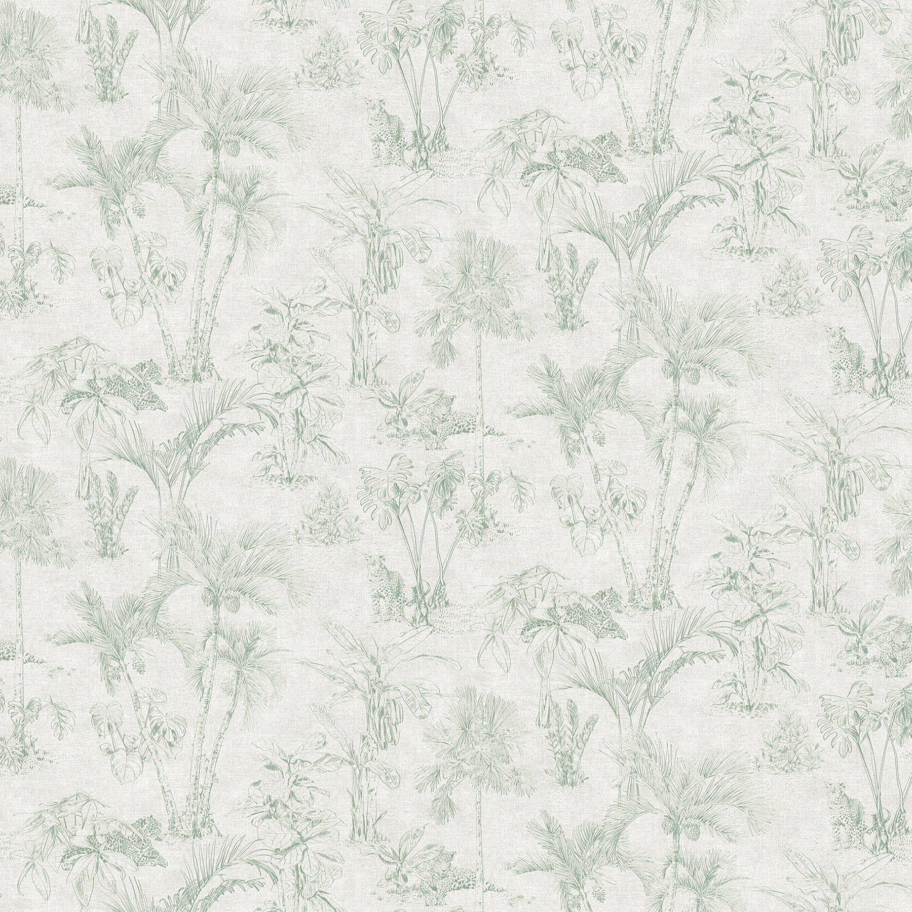 Search 4044-38021-2 Cuba Zapata Green Tropical Jungle Wallpaper Green by Advantage