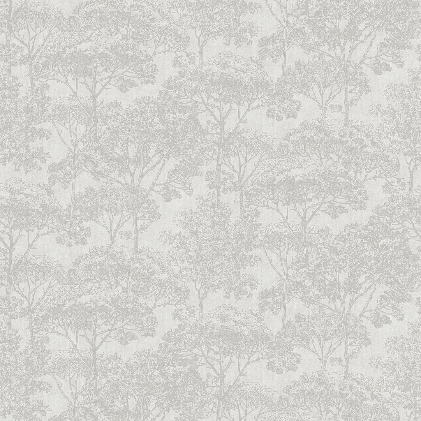 Shop 4044-38023-4 Cuba Teatro White Trees Wallpaper Grey by Advantage