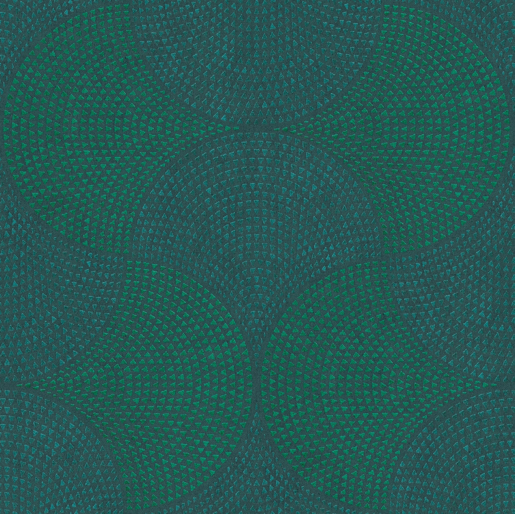 View 4044-38027-1 Cuba Bel Air Teal Fan Wallpaper Blue by Advantage