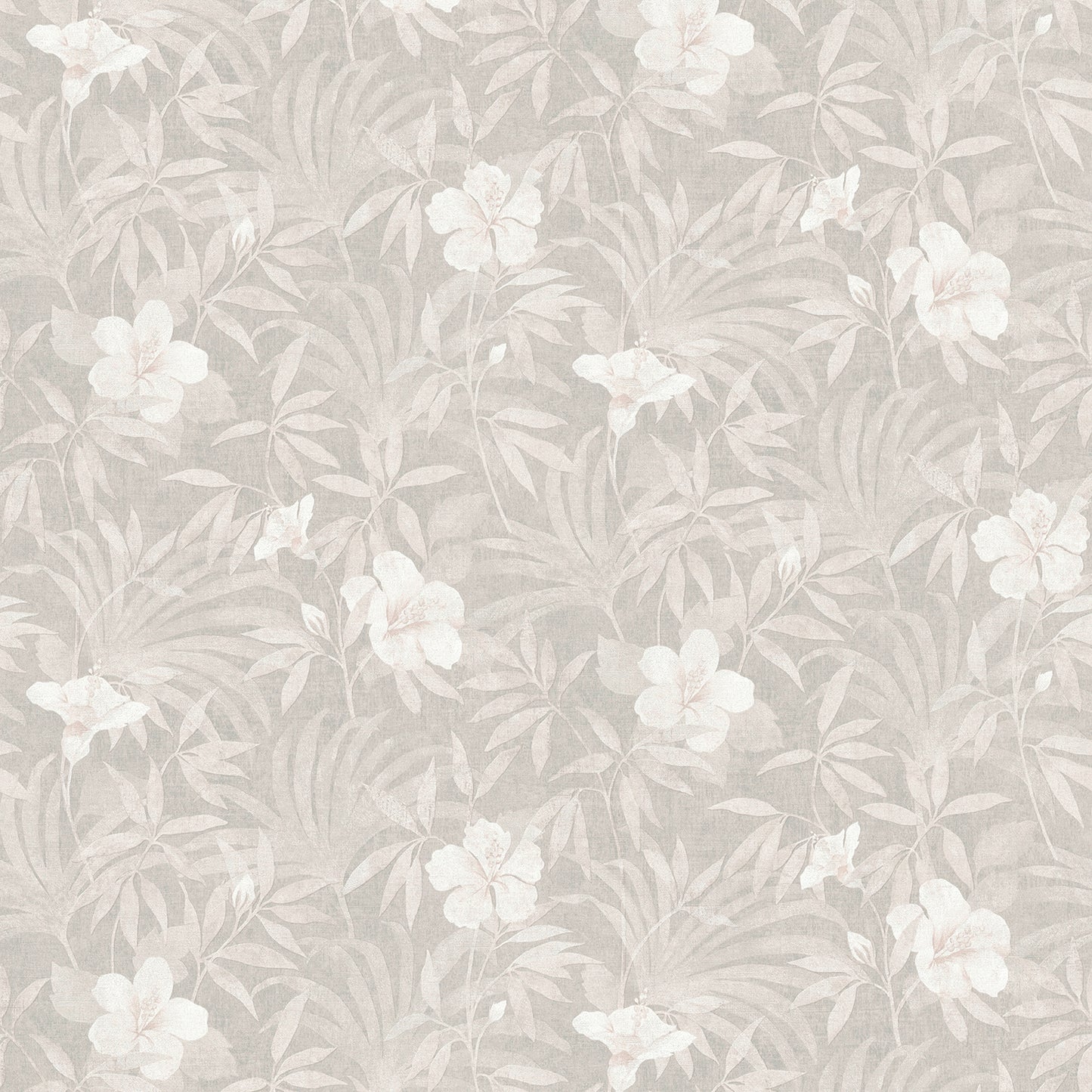 Shop 4044-38028-4 Cuba Malecon Grey Floral Wallpaper Grey by Advantage