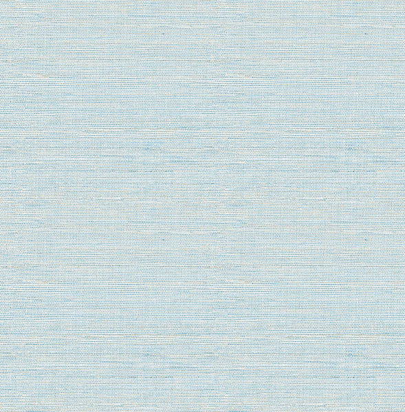 Purchase 4046-24283 A-Street Wallpaper, Agave Sky Blue Faux Grasscloth - Aura12