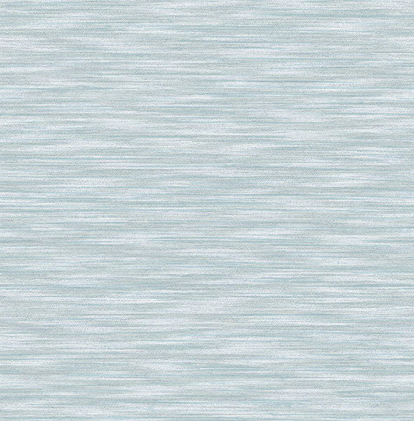 Purchase 4046-26153 A-Street Wallpaper, Benson Light Blue Faux Fabric - Aura