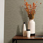 Purchase 4046-26155 A-Street Wallpaper, Benson Taupe Faux Fabric - Aura12