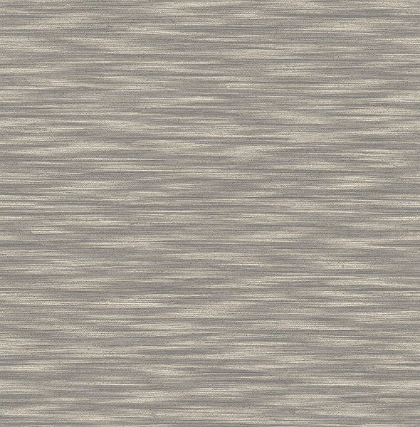 Purchase 4046-26157 A-Street Wallpaper, Benson Brown Faux Fabric - Aura