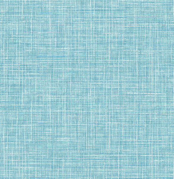 Purchase 4046-26352 A-Street Wallpaper, Emerson Aqua Linen - Aura12