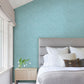 Purchase 4046-26352 A-Street Wallpaper, Emerson Aqua Linen - Aura1