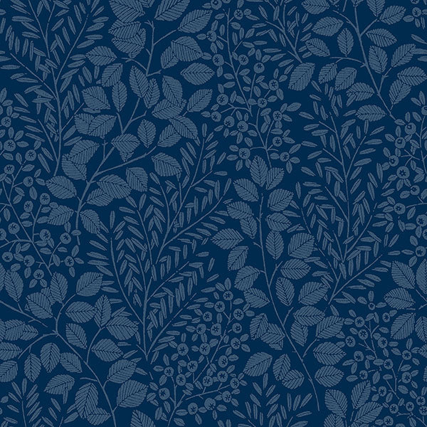 4066-26517 Hannah Elin Blue Berry Botanical Wallpaper by A-Street Prints Wallpaper,4066-26517 Hannah Elin Blue Berry Botanical Wallpaper by A-Street Prints Wallpaper2