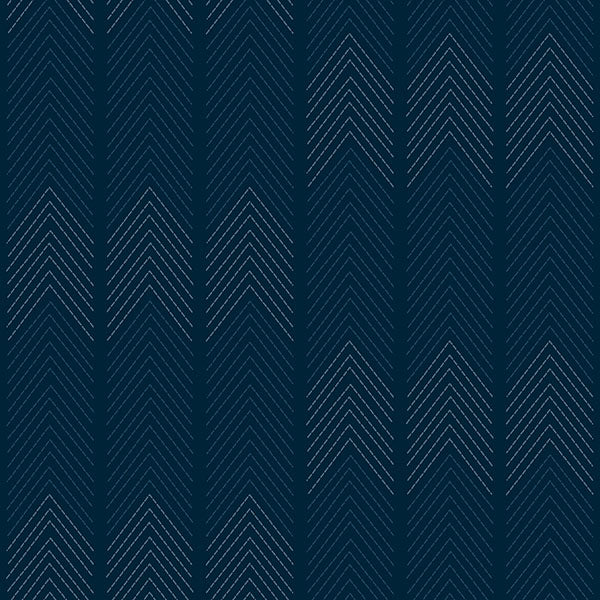 Purchase sample of 4066-26526 Hannah, Nyle Dark Blue Chevron Stripes Dark Blue by A-Street Prints Wallpaper