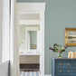 Purchase 4074-26606 A-Street Wallpaper, Walcott Seafoam Stitched Trellis - Georgia1