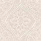 Purchase 4074-26640 A-Street Wallpaper, Scout Blush Floral Ogee - Georgia