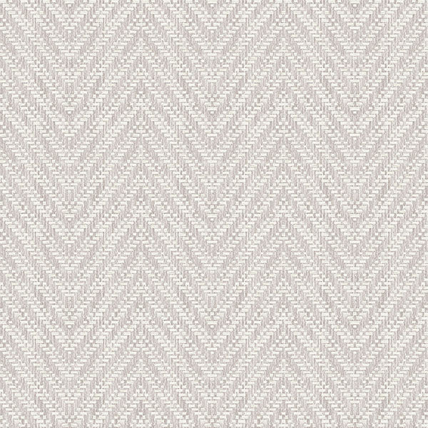 Purchase 4074-26648 A-Street Wallpaper, Glynn Lavender Chevron - Georgia