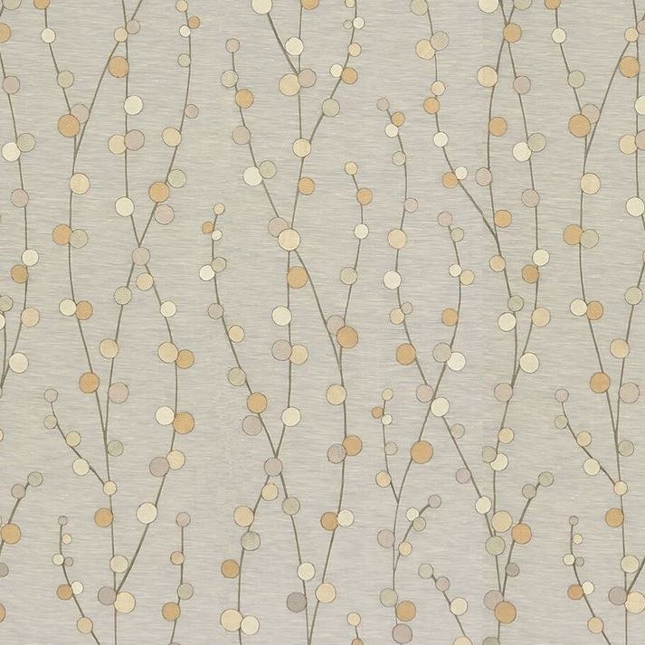 Acquire 4079.11.0 Sheer Pops Pebble Botanical/Foliage Grey Kravet Couture Fabric