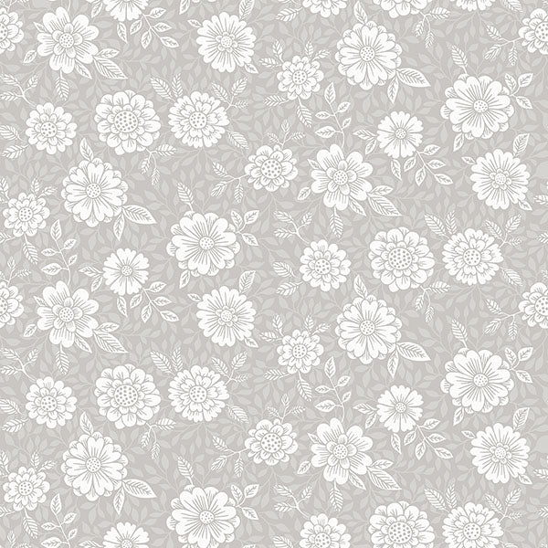 4080-15909 Ingrid Lizette Grey Charming Floral Wallpaper by A-Street Prints Wallpaper,4080-15909 Ingrid Lizette Grey Charming Floral Wallpaper by A-Street Prints Wallpaper2