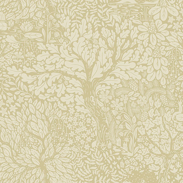 Purchase sample of 4080-83108 Ingrid, Olle Sage Forest Sanctuary Sage by A-Street Prints Wallpaper