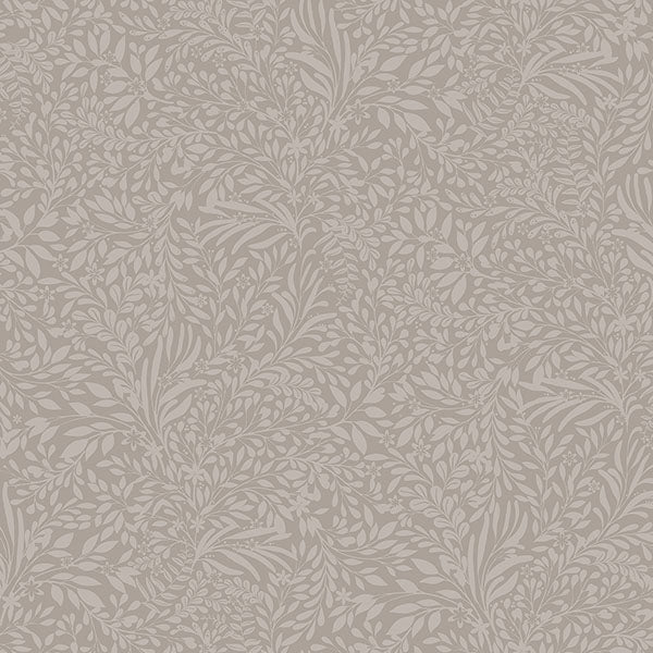 Purchase sample of 4080-92118 Ingrid, Kristina Grey Botanical Taupe by A-Street Prints Wallpaper