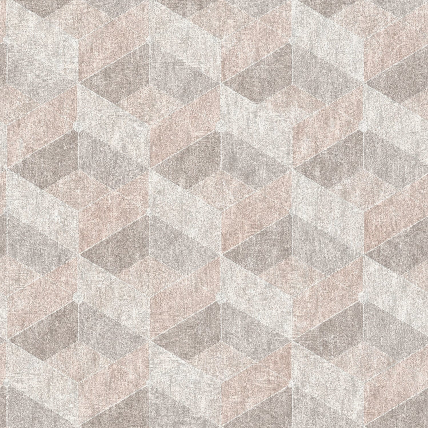 Acquire 4082-382021 Titanium Muir Pastel Geo Wallpaper Pastel by Advantage
