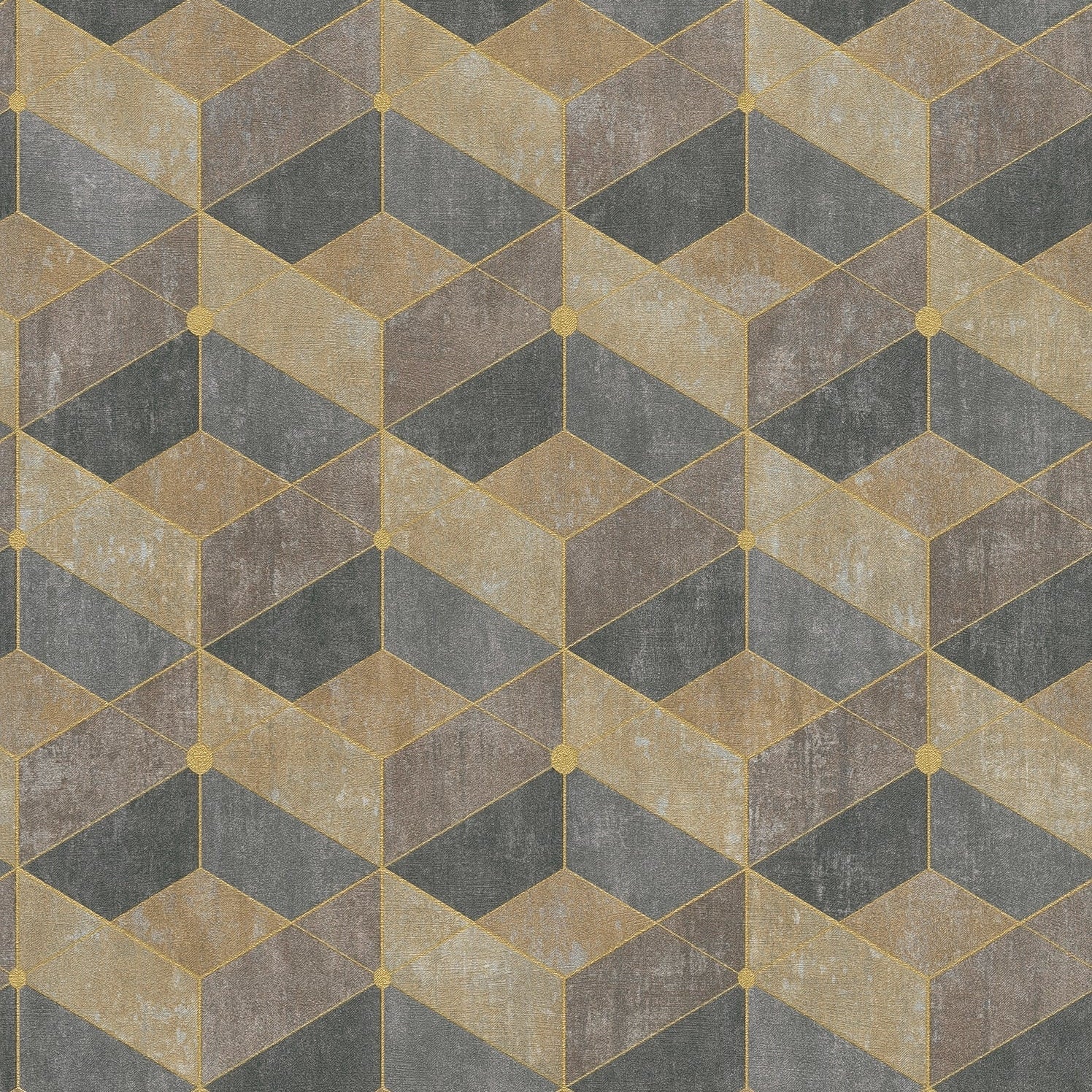 Purchase 4082-382022 Titanium Muir Neutral Geo Wallpaper Neutral by Advantage