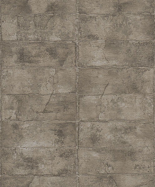 Purchase 4096-520163 Advantage Wallpaper, Clay Dark Grey Stone - Concrete