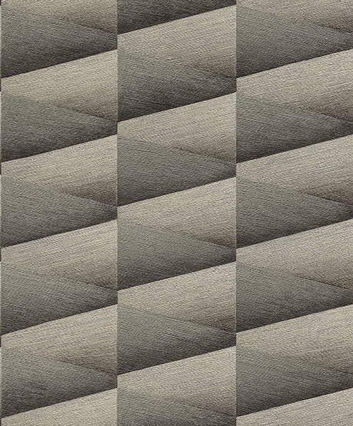 Purchase 4096-554663 Advantage Wallpaper, Shae Dark Grey Geo - Concrete