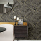 Purchase 4105-86602 A-Street Wallpaper, Silenus Charcoal Marbled - Lumina12