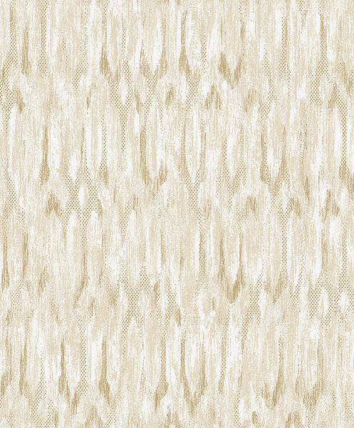 Purchase 4105-86604 A-Street Wallpaper, Kintana Gold Abstract Trellis - Lumina