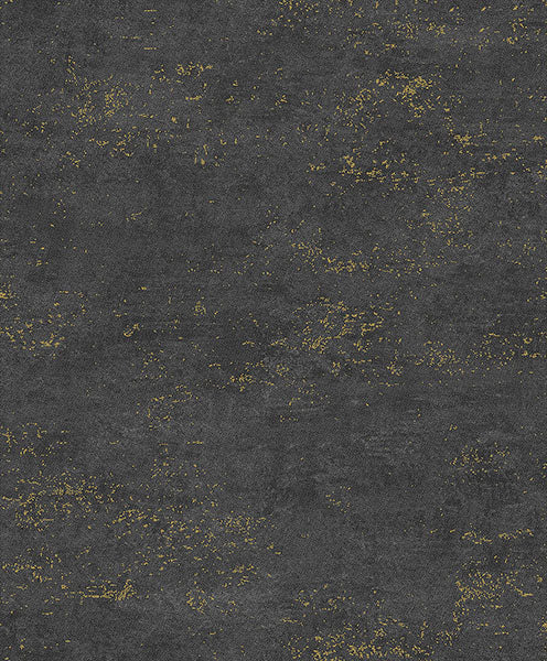 Purchase 4105-86623 A-Street Wallpaper, Elatha Charcoal Gilded Texture - Lumina
