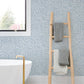 Purchase 4120-26039 A-Street Wallpaper, Periwinkle Blue Textured Floral - Middleton12