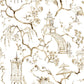 Purchase 4120-26807 A-Street Wallpaper, Serena Coffee Chinoiserie - Middleton