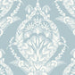 Purchase 4120-26819 A-Street Wallpaper, Arlie Light Blue Botanical Damask - Middleton