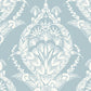 Purchase 4120-26819 A-Street Wallpaper, Arlie Light Blue Botanical Damask - Middleton
