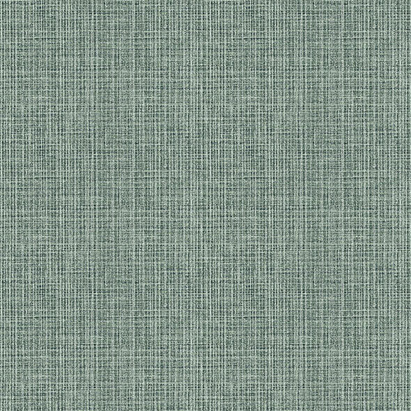 Purchase 4120-26833 A-Street Wallpaper, Kantera Green Fabric Texture - Middleton