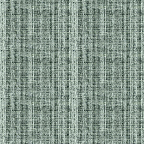 Purchase 4120-26833 A-Street Wallpaper, Kantera Green Fabric Texture - Middleton