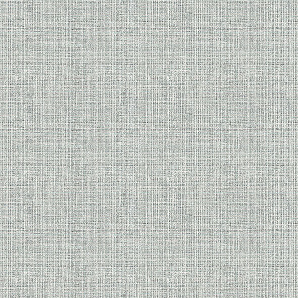 Purchase 4120-26835 A-Street Wallpaper, Kantera Turquoise Fabric Texture - Middleton