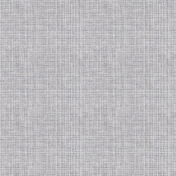 Purchase 4120-26837 A-Street Wallpaper, Kantera Blueberry Fabric Texture - Middleton