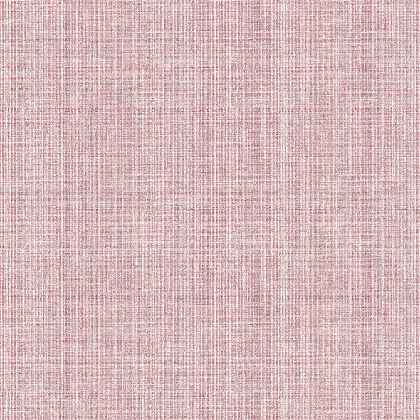 Purchase 4120-26839 A-Street Wallpaper, Kantera Pink Fabric Texture - Middleton