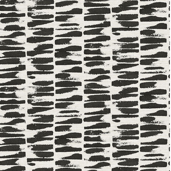 Purchase 4120-26841 A-Street Wallpaper, Myrtle Black Abstract Stripe - Middleton