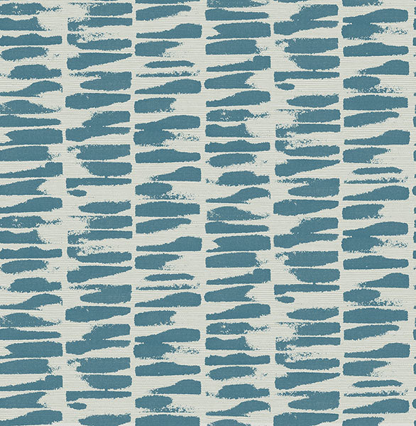 Purchase 4120-26844 A-Street Wallpaper, Myrtle Sea Green Abstract Stripe - Middleton