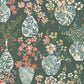 Purchase 4120-72000 A-Street Wallpaper, Harper Green Floral Vase - Middleton