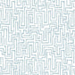 Purchase 4121-25701 A-Street Wallpaper, Ramble Blue Geometric Wallpaper - Mylos