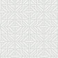 Purchase 4121-26931 A-Street Wallpaper, Hesper Grey Geometric Wallpaper - Mylos