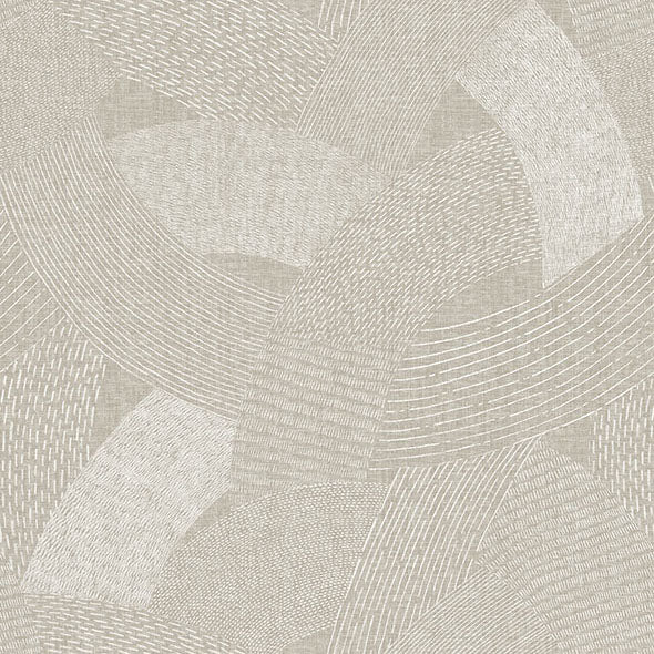 Purchase 4121-26933 A-Street Wallpaper, Tania Light Brown Woven Abstract Wallpaper - Mylos