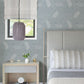 Purchase 4121-26935 A-Street Wallpaper, Tania Denim Woven Abstract Wallpaper - Mylos12