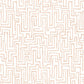 Purchase 4121-26954 A-Street Wallpaper, Ramble Blush Geometric Wallpaper - Mylos