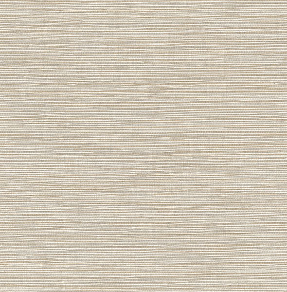 Purchase 4125-26715 Advantage Wallpaper, Alton Taupe Faux Grasscloth - Fusion