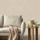 Purchase 4125-26730 Advantage Wallpaper, Ember Taupe Geometric Basketweave - Fusion12