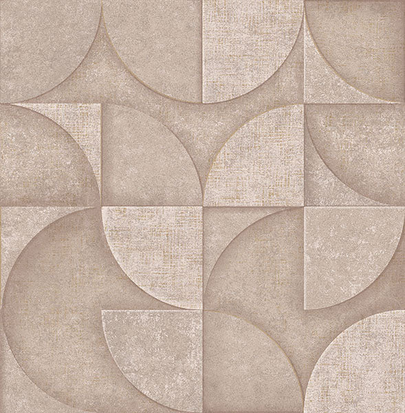 Purchase 4125-26748 Advantage Wallpaper, Addison Blush Retro Geo - Fusion